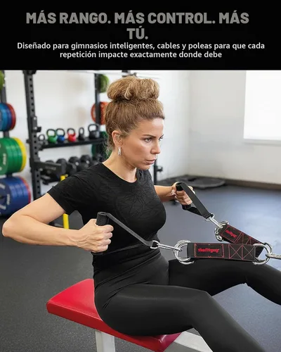 Vista 6 de THEFITGUY Correas de extensión de cable para accesorios de máquina de cable