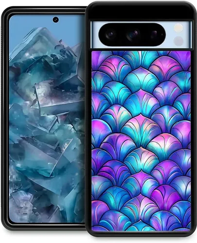 Vista 286 de Compatible con Google Pixel 4A 5G Mobile Case Creative Acrylic Back Panel Silicona Edge Case Slim Protección Especialmente para Google Pixel 4A 5G