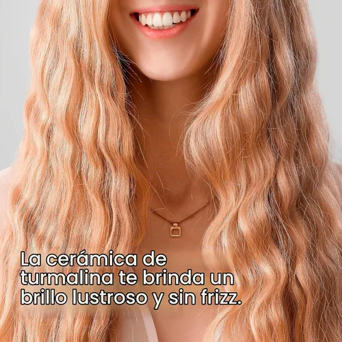 Vista 6 de INFINITIPRO by Conair - Rizador de 3 barriles, ondulador de pelo, crea ondas playeras, ondas de larga duración para uso en cabello medio a largo