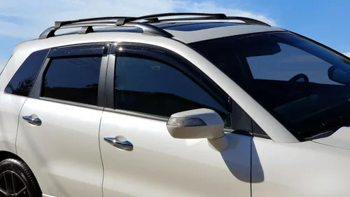 Vista 6 de IKON MOTORSPORTS - Viseras de ventana compatibles con Acura RDX 2007-2012, deflector de viento y lluvia solar, 4 unidades de IKON MOTORSPORTS, 2008