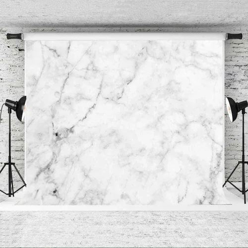Vista 3 de EOA Fondo de textura de mármol de 7 (W) x 5 (H) FT Mármol Blanco Gris Mármol Naturaleza Piedra Color Fotografía Fondo Alimentos Joyería Cosméticos