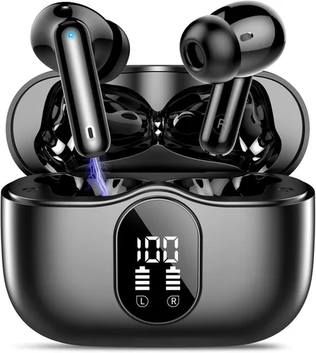Vista 10 de Auriculares inalámbricos con Bluetooth, auriculares estéreo de alta Rosa rubor