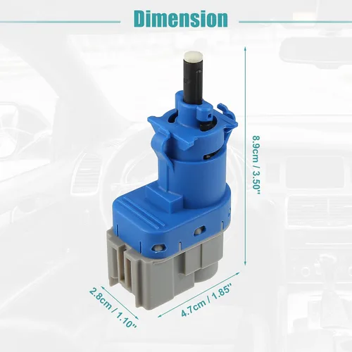 Vista 3 de ACROPIX Interruptor de luz de freno interruptor de luz de freno sensor para Ford E150 Econoline - Paquete de 1 azul