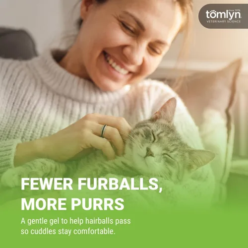 Vista 8 de Tomlyn Laxatone Gel de Remedio para Bolas de Pelo con Sabor a Hierba Gatera para Gatos, 4.25oz