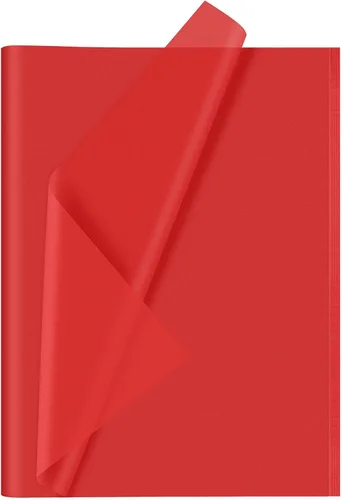 Vista 13 de CHRORINE 60 hojas de papel de seda de San Valentín, 6 diseños, papel de regalo para el día de San Valentín, decoración de manualidades de fiesta