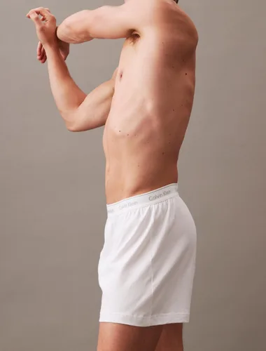Vista 5 de Calvin Klein Calzoncillos de punto clásicos de algodón para hombre, paquete de 3
