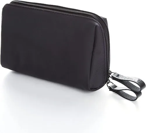 Vista 11 de Bolsa de belleza cosmética para el bolso de viaje práctico bolsa de maquillaje para mujeres niñas (), Un interior rojo