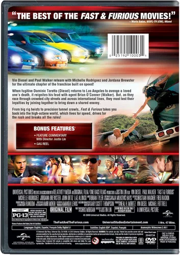 Vista 2 de Fast & Furious (2009) DVD