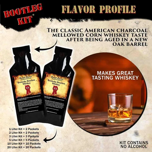 Vista 8 de Kit personalizado para hacer whisky bourbon de Kentucky (1 litro) – Age Spirits in an Oak Barrel Co. (B821)