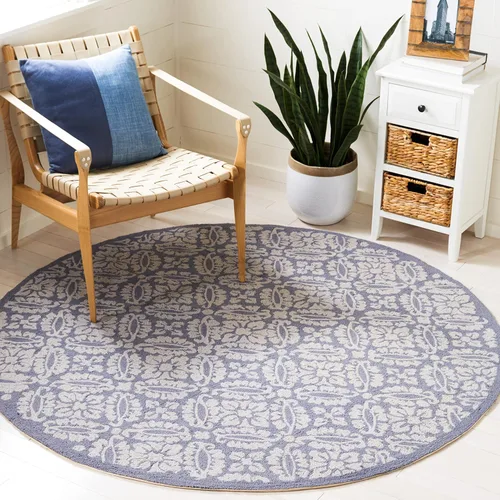Vista 18 de SAFAVIEH Chelsea Collection - Alfombra de pasillo de 2 pies 6 pulgadas x 10 pies, color azul, lana de campo francesa enganchada a mano, ideal