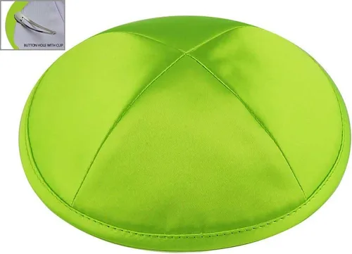 Vista 8 de Zion Judaica Deluxe Satin Kippot Bulk Packs Kippas o Kippa Individual Incluye Clips Kipa Gratis