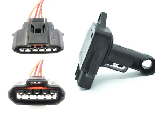 Vista 9 de Nuevo Sensor Medidor de Flujo de Aire MAF Compatible con Mazda 2 3 323 5 6 626 B 197400-2010 (Arnés de Conector de Enchufe)