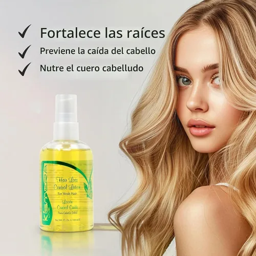 Vista 5 de Kismera Line Loción Control de Pérdida de Cabello 4oz "Set de 2