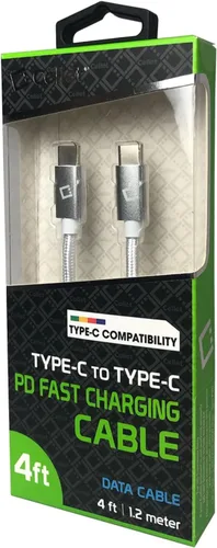 Vista 8 de Cable de carga rápida dual USB-C/PD de 60 W compatible con Nothing Ear 1 Plus 5Gbps transferencia de datos para entrega de energía de alta capacidad