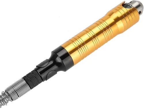 Vista 5 de Eje flexible, cable de eje flexible de 0.236 in, taladro eléctrico, herramienta de amoladora rotativa de 0.020-0.236 in para pulido, grabado