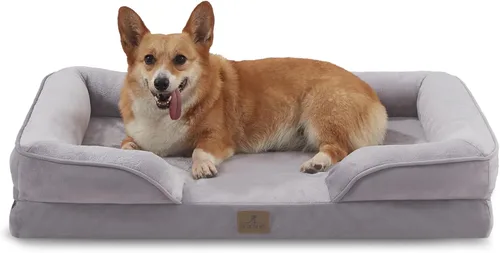Vista 38 de Bedfolks - Cama ortopédica extra pequeña para perros, cama de sofá impermeable para perros pequeños y gatos, sofá de espuma en forma de huevo