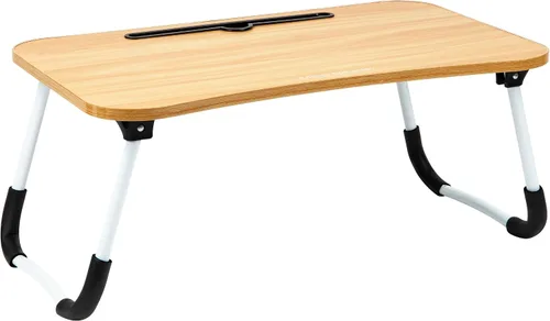 Vista 7 de Mind Reader Mesa para Portátil/Soporte para Laptop, Bandeja de Cama, Patas Plegables, Mesa de Sofá, Portátil, MDF, 23.25" L x 13.75" A x 10.5" Al