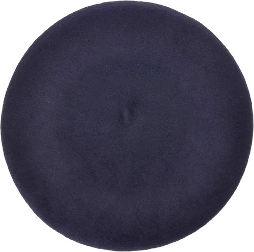Vista 121 de ZLYC - Boina francesa de lana unicolor para mujeres y niñas