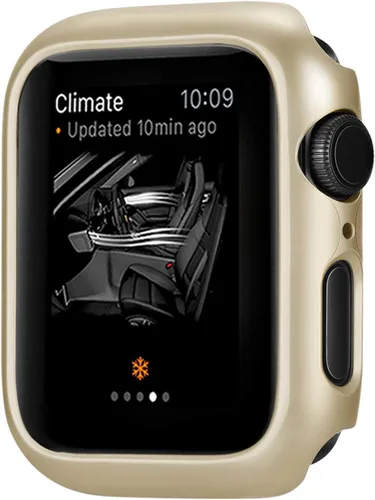 Vista 22 de Compatible con Apple Watch de 1.654 pulgadas Series 10 (2024), protector de parachoques superfino, cubierta dura de policarbonato, ligero, delgado
