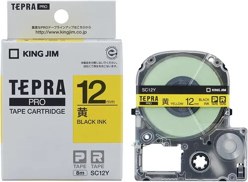 Vista 20 de King Jim Tepra PRO SC6B Color Label 0.236 in Cartucho de cinta azul