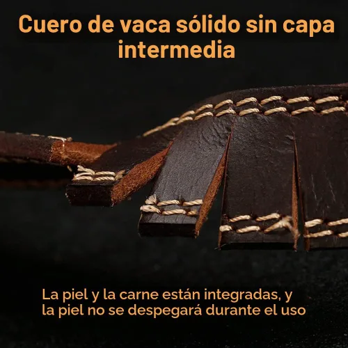 Vista 5 de Collar de cuero auténtico para perro + Juego de etiqueta para perro bulldog con relieve 3D (XS-S)