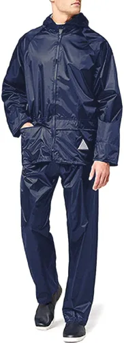 Vista 5 de Result Traje para lluvia impermeable peso pesado para hombre (traje de campera y pantalón)