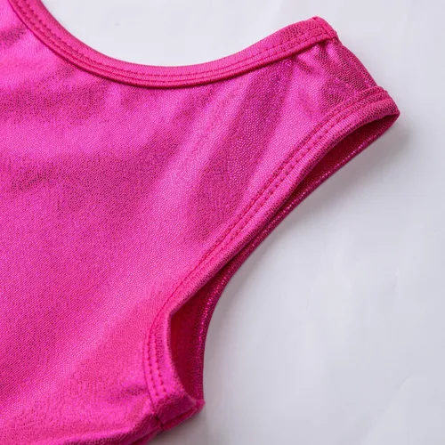 Vista 115 de HOZIY Leotardos de gimnasia para niñas, trajes de ciclismo con patrón adorable brillante