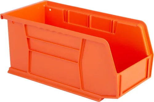 Vista 8 de Hudson Exchange Contenedor de Almacenamiento de Plástico Apilable y Contenedor Colgante de 11" x 5-1/2" x 5" (Negro, 1 Paquete)