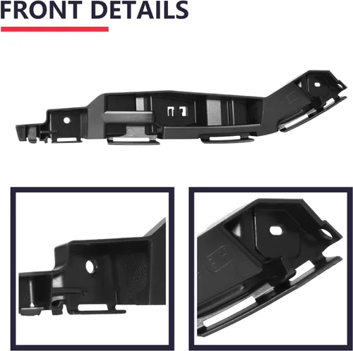 Vista 5 de BXZ Par de refuerzo de retención y soporte para el parachoques delantero para Ford Fusion 2010 2011 2012