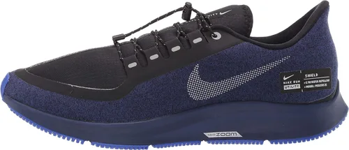 Vista 8 de Nike Air Zoom Pegasus 35 Shield Mens Running Shoe BlackMetallic Silver-Blue Void