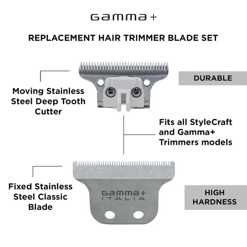 Vista 3 de GAMMA+ Repuesto de cuchilla móvil fija de grado profesional