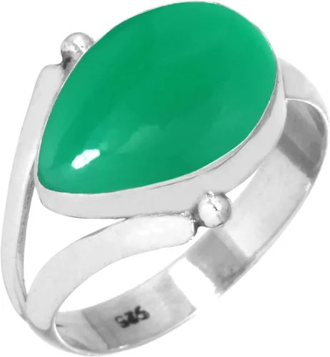 Vista 9 de Lapislázuli, cornalina, cristal, granate, pera, anillo hecho a mano de plata de ley 925, joyería de piedras naturales boho para mujer Cuarzo granate.