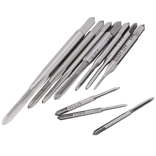 Vista 4 de Yakamoz 10 unids Micro Taps Bits Mini Máquina Tornillo Taladro Juego de Tornillos de rosca métrica Broca de Enchufe Pequeñas Brocas de Tapping