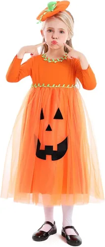 Vista 8 de Seasons Disfraz de calabaza iluminada, talla para niños de 3 a 4 años