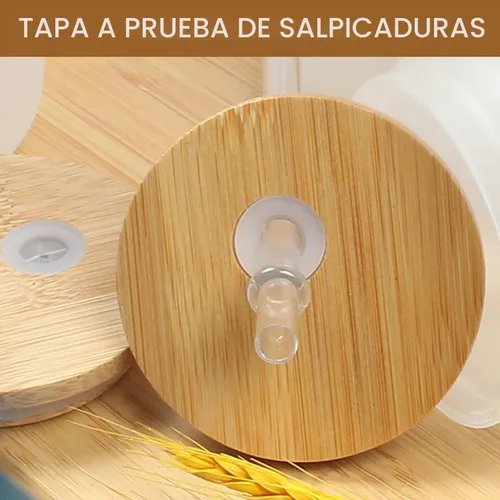 Vista 6 de AGH - Paquete de 12 latas de vidrio de sublimación transparentes de 16 onzas con tapas y popotes de bambú, tarro de vidrio helado de masón, vaso