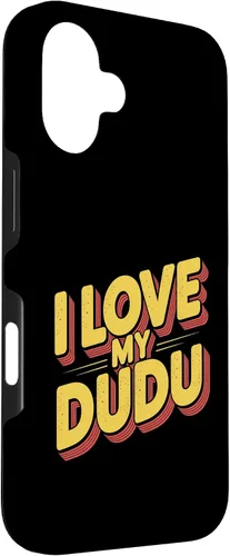 Vista 3 de I Love My DuDu Friends Parents Lover Family Gathering - Carcasa para iPhone 16