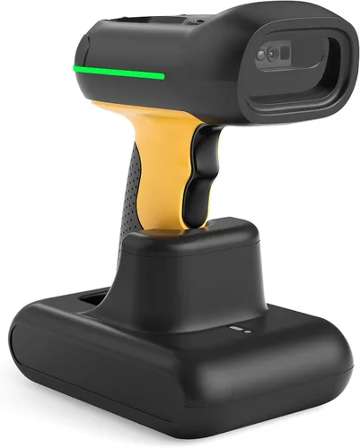 Vista 10 de Inateck Escáner de código de barras industrial Bluetooth, escáner de código QR 1D 2D inalámbrico con IP67 impermeable y a prueba de polvo, escáner