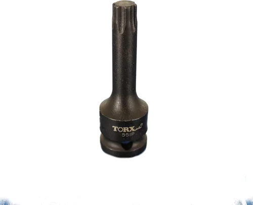 Vista 4 de TMAX 9 pc Torx Plus IP 3 pulgadas largo 6 puntos negro Impact Bit Socket Set 1/2 pulgadas Square Drive Auto reparación herramienta
