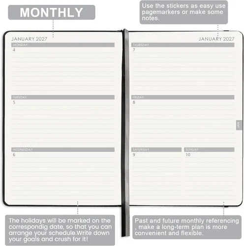 Vista 3 de Planificador 2026-2027 - Agenda 2026-2027, julio 2026 - junio 2027