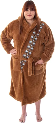 Vista 2 de Star Wars Chewbacca - Bata de felpa de forro polar, Marrón