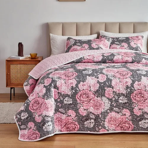 Vista 12 de UOZZI BEDDING Juego de edredón reversible de 2 piezas para niños, tamaño individual de 68 x 86 pulgadas, colcha de microfibra suave y ligera, juego