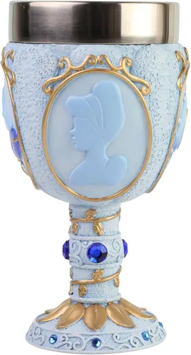 Vista 3 de Enesco Disney Showcase Cenicienta Castle - Copa decorativa de cáliz, 7.09 pulgadas, multicolor