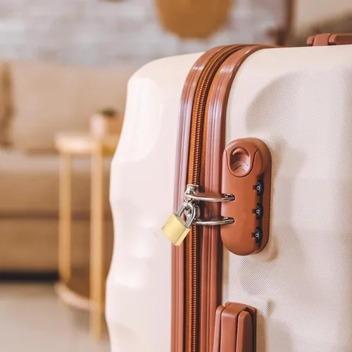 Vista 4 de 6 cerraduras TravelLock para maleta con llaves, cerraduras de equipaje y casillero para exteriores y mochilas
