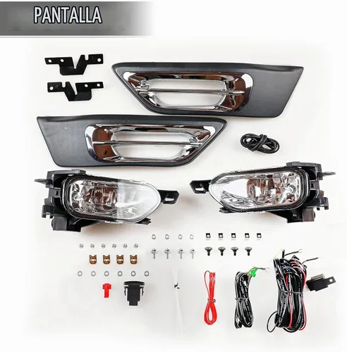Vista 7 de Luces antiniebla para 2002 2003 2004 Honda CR-V, juegos de lámparas con kit de cableado, 1 par