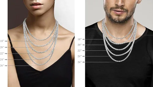 Vista 6 de Miabella Collar de cadena de eslabones bizantinos redondos de plata de ley 925 italiana de 0177in para mujeres y hombres hecho a mano en Italia