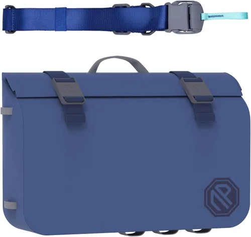 Vista 20 de niphean Riñonera impermeable IPX7, bolsa seca magnética con cierre de una Negro