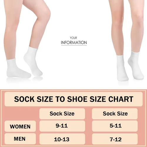 Vista 2 de Tigeen 72 pares de calcetines de tobillo deportivos a granel para adultos, unisex, calcetines de algodón, calcetines casuales para hombres y mujeres