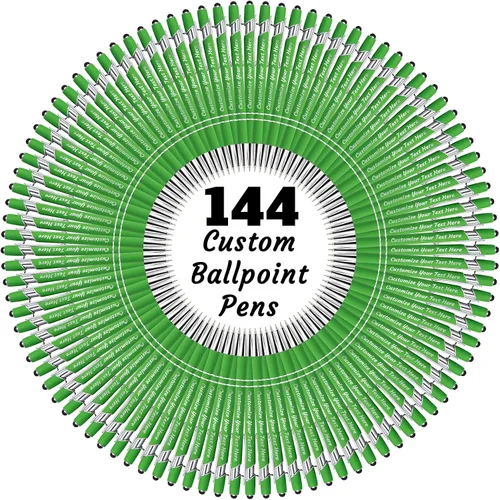 Vista 54 de 12 bolígrafos personalizados a granel, bolígrafos personalizados con grabado personalizado con nombre o texto, regalo ideal de aniversario