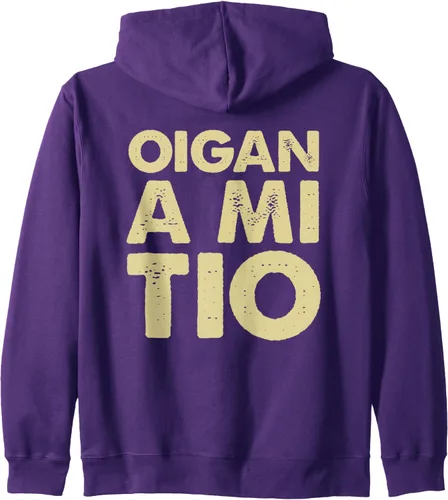 Vista 8 de MEDELLIN ANTIOQUIA - Sudadera con capucha con cremallera y frase popular, Negro