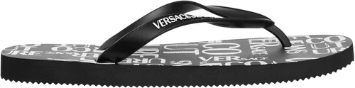 Vista 4 de Versace Jeans Couture - Chanclas para hombre, color negro